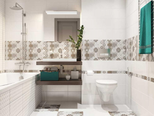 Плитка керамическая Cersanit Alrami AM1J451DT бордюр 5х44